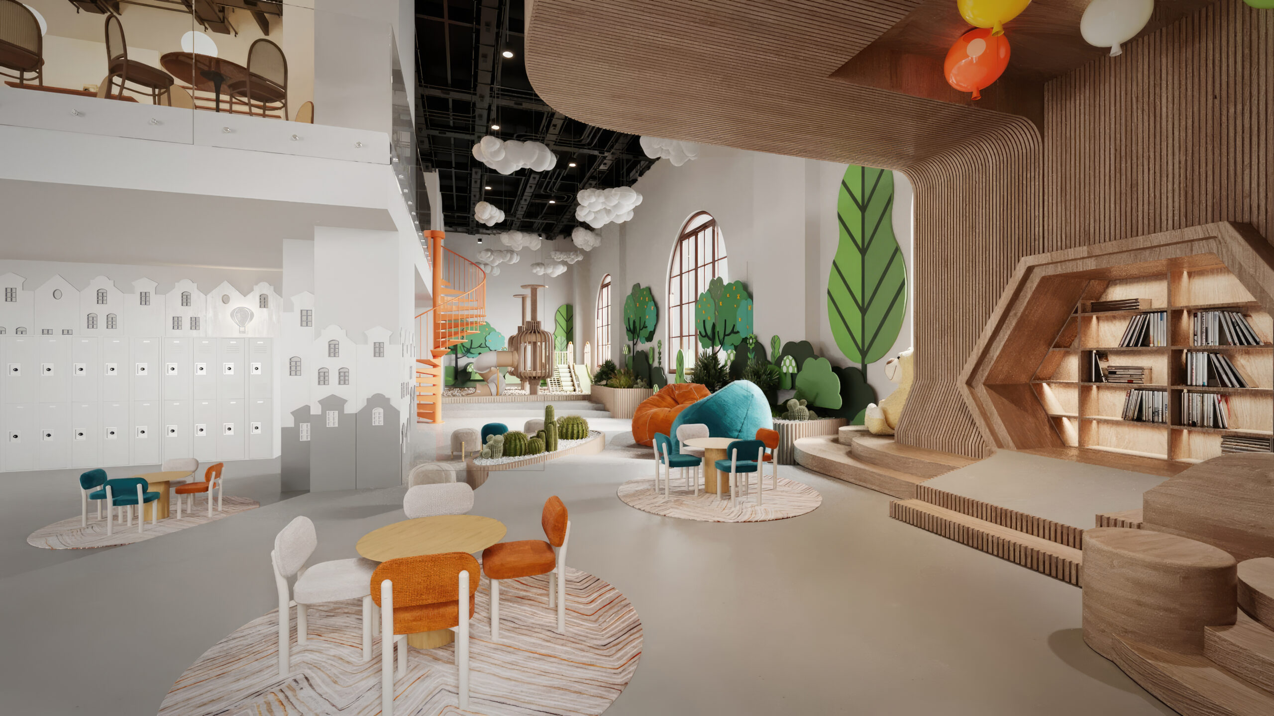 Không gian tại Hanoi Signature được thiết kế để trở thành nơi gặp gỡ, giao lưu và khẳng định vị thế của cộng đồng cư dân tinh hoa